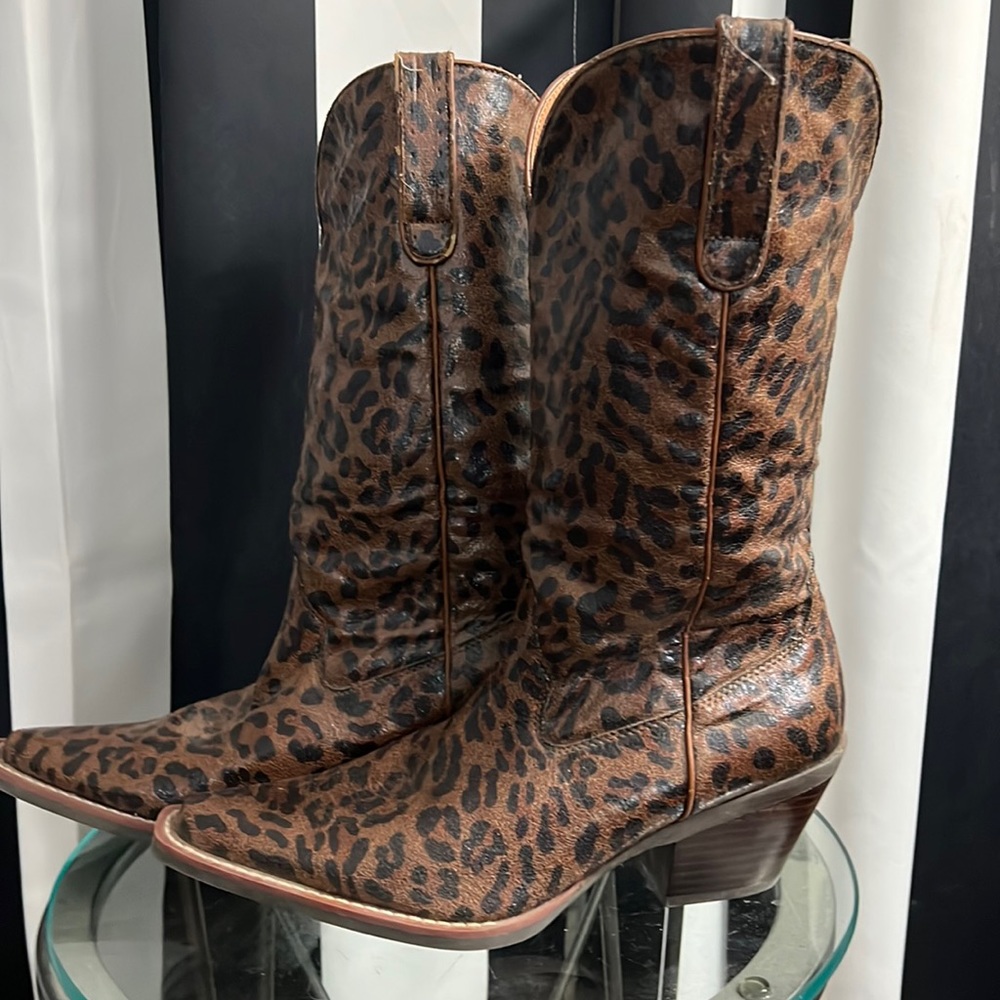 Nomad Ladies Animal Print Boots